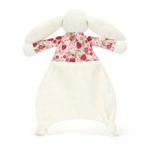 Jellycat Blossom Cream Bunny ‘Berry’ Comforter